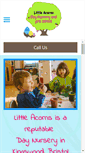 Mobile Screenshot of littleacorns-kingswood.co.uk